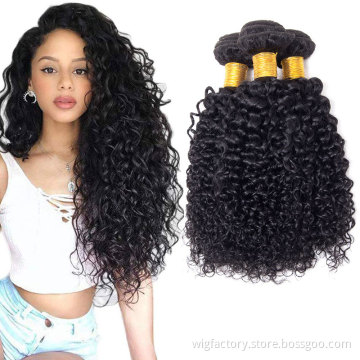 Thick ends factory price cuticle aligned water wave hair, raw indian hair unprocessed virgin